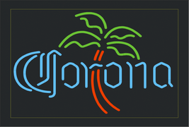 Corona Palm Tree Neon Sign 18&quot; x 14&quot; - $499.00