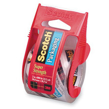 3M MMM142 Packing Tape- w- Dispenser- 2in.x22.2 Yds- 1-.50in.- 1-RL- Core- Clear - £18.78 GBP