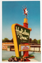 Holiday Inn Motel &amp; Restaurant Cocoa Beach FL Curt Teich UNP Postcard 1962 - £7.47 GBP