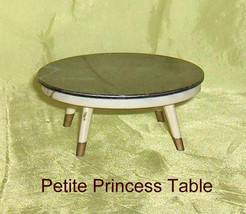 Occasional Table Round Black Ideal Petite Princess Dollhouse Furniture - £10.35 GBP