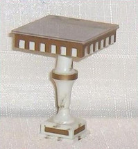 Pedestal Table Ideal Petite Princess Dollhouse Furniture - £18.69 GBP
