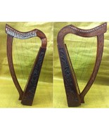 CP BRAND NEW 19 STRINGS HARP WITH LEVERS ROSEWOOD HAND CARVED FREE SHIP USA - $376.92