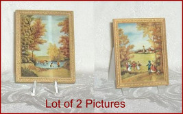 Scenic Wall Pictures  Lot of 2 Petite Princess Dollhouse Accessory Items - £11.58 GBP