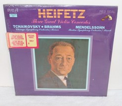 Heifetz ~ Three Great Violin Concertos ~ 1970 RCA VCS-7058 ~ Sealed Dbl LP - £14.95 GBP