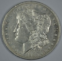 1881 O Morgan circulated silver dollar XF details - £31.97 GBP