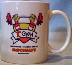 McDonald's Mug Coffee Cup rGym August 2007 - $8.00