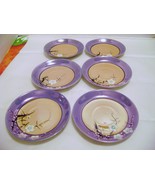 Takito Lusterware Hand Painted  Saucers Made in Japan - $15.00