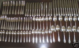 Rare original KRISCHER 800 SILVER  4000+ grams 84 peice Dinner place set... - £7,121.47 GBP