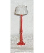 Renwal Red Floor Lamp Hard Plastic Dollhouse Furniture - $25.35