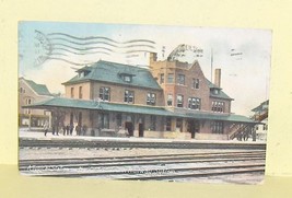 Railroad Station on the Grand Trunk Railway System Ontario Postcard - £8.59 GBP