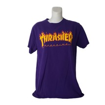 Thrasher Magazine Purple T Shirt Size Medium - £19.78 GBP