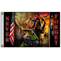 Hot Leathers (FGA1008; 3&#39;x5&#39;) Multicolor Vietnam Wall Flag - £10.38 GBP+