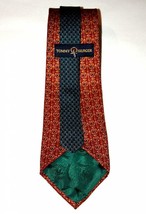 TOMMY HILFIGER Italy SUIT Dress TIE Paisley 100% SILK Made in USA Free S... - $69.27