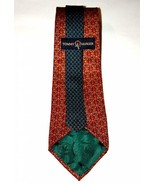 TOMMY HILFIGER Italy SUIT Dress TIE Paisley 100% SILK Made in USA Free S... - £54.56 GBP