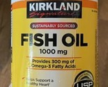 Kirkland Signature Omega-3 Fish Oil 1000 mg 400 softgels - ex 1/26 - £19.49 GBP