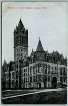 Pierce County Courthouse Building Tacoma Washington WA 1910 DB Postcard I9 - £5.48 GBP