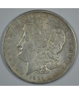 1891 P Morgan circulated silver dollar VF details - £30.95 GBP
