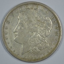 1921 D Morgan circulated silver dollar XF details - £28.31 GBP