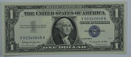1957 Series B US silver certificate uncirculated - £11.78 GBP