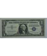 1957 Series B US silver certificate uncirculated - £11.79 GBP