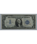 1934 Series US silver certificate about uncirculated AU  Funny back - £51.13 GBP