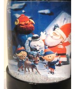 Rudolph the Red Nosed Reindeer Snow Globe (Cast) Hermey Santa Claus Yuko... - £19.51 GBP