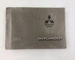 2011 Mitsubishi Outlander Owners Manual Handbook OEM M04B42025 - $24.74