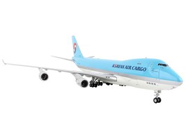 Boeing 747-400F Commercial Aircraft &quot;Korean Air Cargo&quot; Light Blue &quot;Gemini 200 - - £170.00 GBP