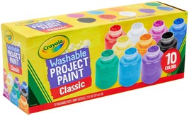 Crayola Washable Kids Paint 2Oz 10/Pkg-Basics - £23.63 GBP