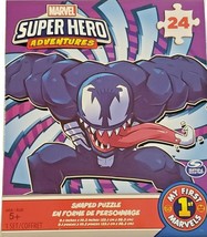 Marvel Super Hero Adventures Venom Jigsaw Puzzle 24 Pieces New  - £4.65 GBP