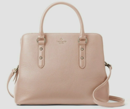 New Kate Spade New York Evangelie Larchmont Avenue Pebble Leather Warm Vellum - £89.82 GBP