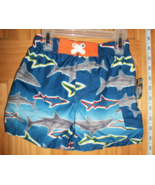 Fashion Gift Op Baby Clothes 18M Blue Shark Nautical Boy Bathing Suit Sw... - $16.93 CAD