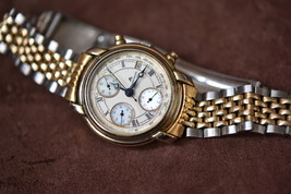  Serviced Vintage Swiss Maurice Lacroix ETA Valjoux 7750 Automatic Chron... - $699.00