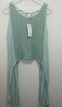 Cute Options Women’s Tank Top Flowy M Medium Sage Green New NWT Bust 36”... - £7.58 GBP