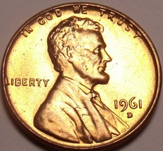 United States Unc 1961-D Lincoln Memorial Cent~Free Shipping - £1.96 GBP