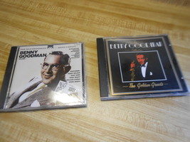 Benny Goodman cd&#39;s ~ one sealed in shrink wrap ~ one open ~ both work great! - £37.92 GBP