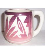 Signed Kanuho Etched Handmade Pottery Mug Native American, Navajo #2 - $84.44