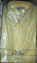 Men&#39;s Dress Shirt Short Sleeve By Arrow -Color Yellow (15.5) - £7.99 GBP