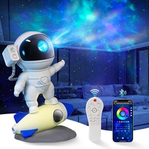 Star Projector Galaxy Night Light,Astronaut Starry Light Projector With Bluetoot - £31.78 GBP