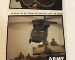 Army Vintage Print Ad Advertisement Be All You Can Be pa14 - £3.88 GBP