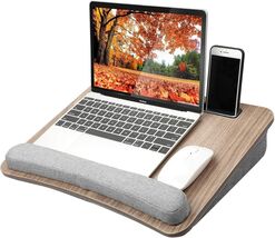 Stylish Cushion Laptop Desk, Perfect for Up to 15.6” Laptops, Lightweigh... - $68.26