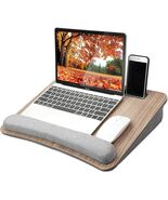 Stylish Cushion Laptop Desk, Perfect for Up to 15.6” Laptops, Lightweigh... - $68.26