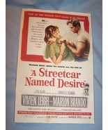 Vintage Color A Street Car Named Desire Paper Advertisement-Marlon Brand... - $14.50