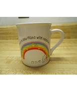 hallmark mug vintage hallmark rainbow mug ~ Have a day filled with rainbows - £8.43 GBP
