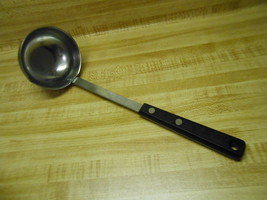 old stainless steel ladle with a star emblem on it, might be from 1960&#39;s... - £14.87 GBP