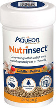 Aqueon Nutrinsect Goldfish Pellets - 100% Fish-Free Formula for Optimal Nutritio - $7.87+