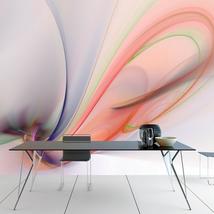 Tiptophomedecor Abstract Wallpaper Wall Mural - Silky Colorful Smoke - £71.92 GBP+