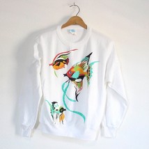 Vintage Tropical Fish Sweatshirt Medium - £17.10 GBP