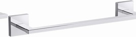 Square Towel Bar, Polished Chrome, 12-in - $3,363.39 MXN