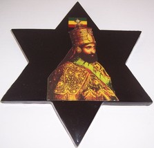 Star of David Coronation Plaque Haile Selassie I Ethiopia Orthodox Chris... - $80.84